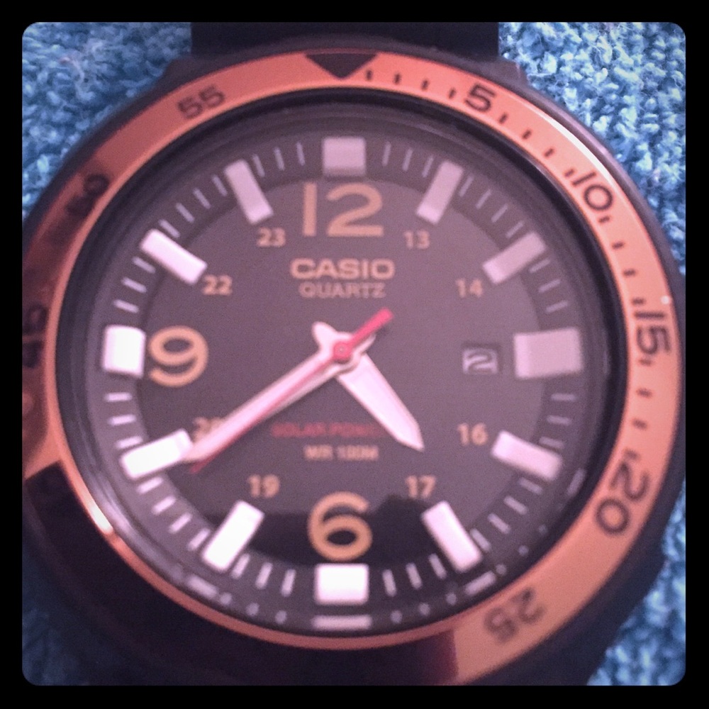 Solar powered Casio watch. Great condition